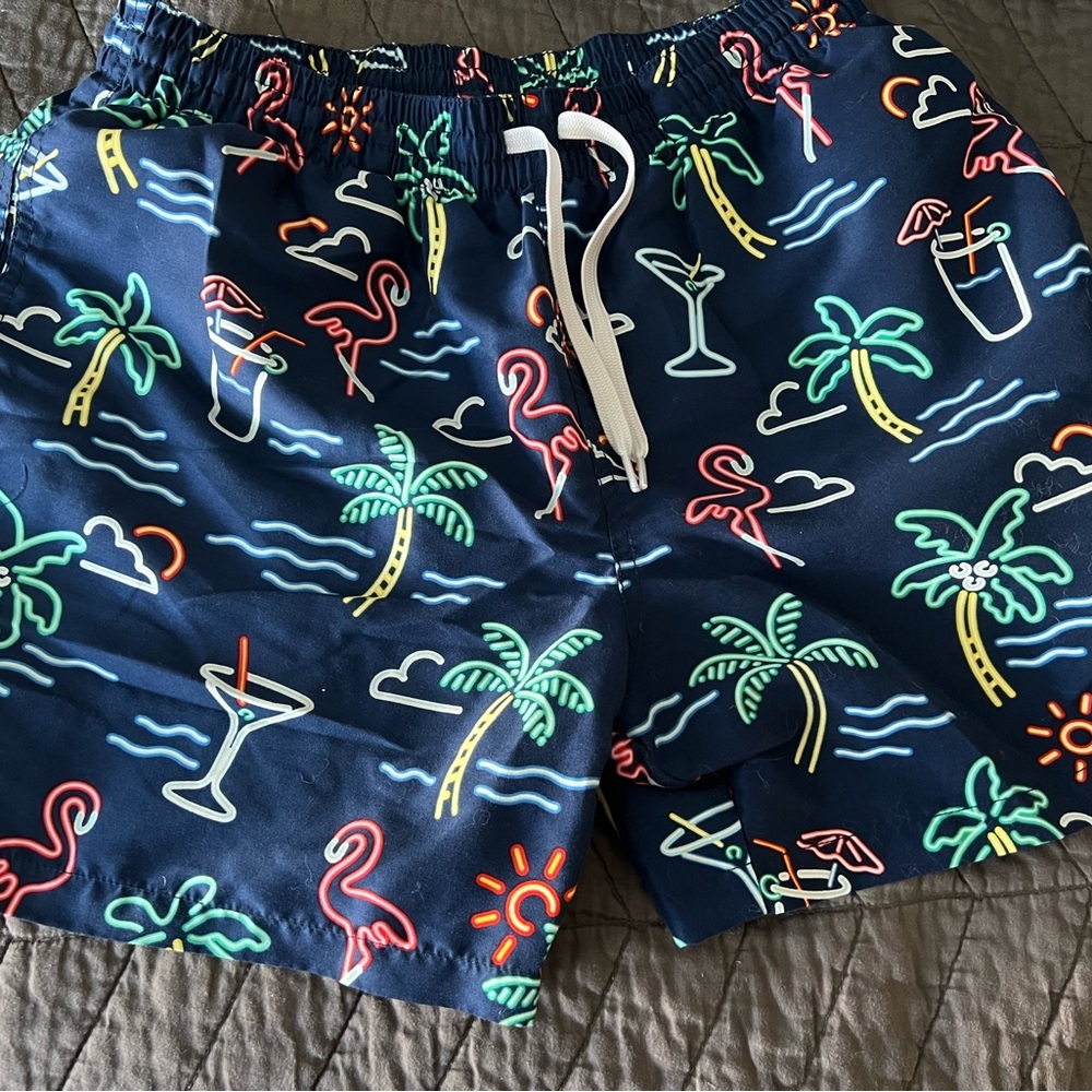 Chubbies Tropical Neon Print Men's Swim Shorts